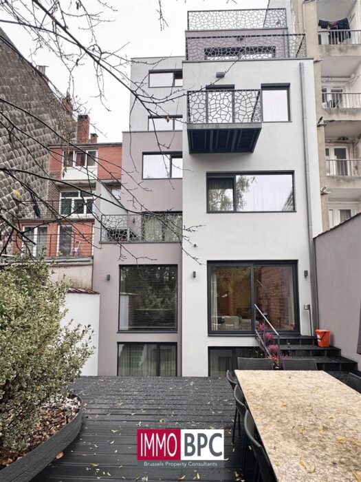 IMMEUBLE DE RAPPORT MODERNE ET EXCEPTIONNEL À GANSHOREN 595 m² HABITABLES - IMMO BPC