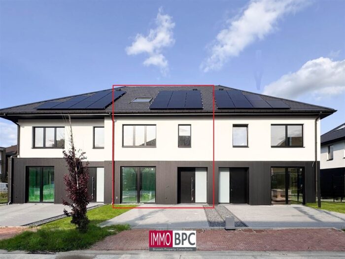 Magnifique maison neuve à Wemmel – trois façades avec jardin ensoleillé, finitions haut de gamme et extras ! - IMMO BPC